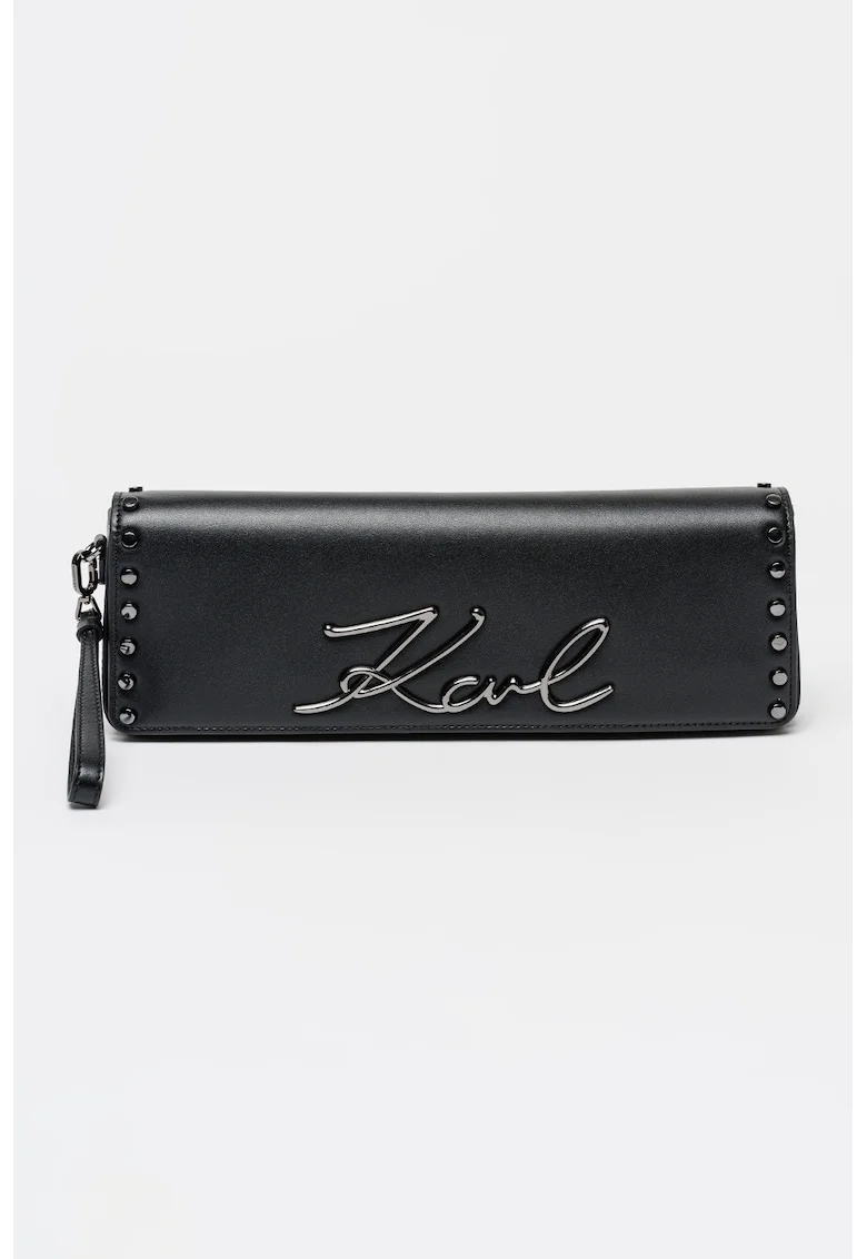 Geanta plic cu logo Signature 2.0, Negru