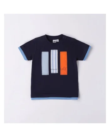 Tricou cu imprimeu pentru baiat,  4.6671, Bleumarin