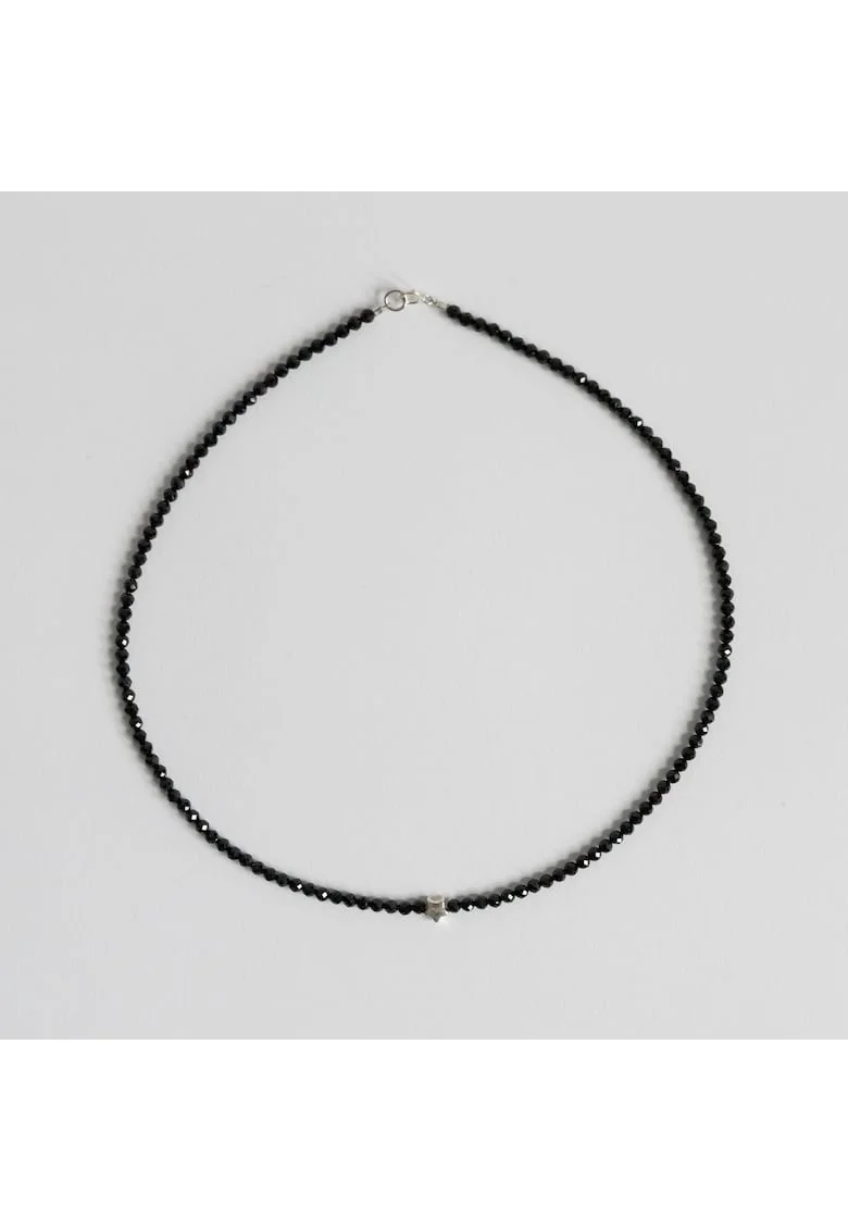 Colier realizat din pietre semipretioase Spinel, accesorii argint925