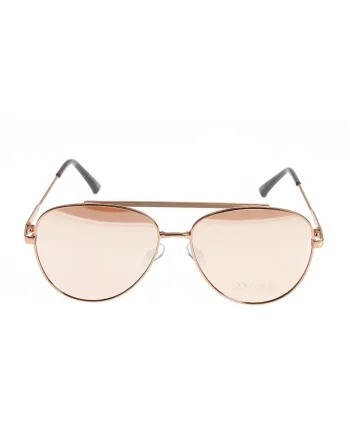 Ochelari de soare aviator cu rama aurie si protectie UV400