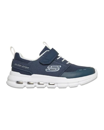 Pantofi sport Glide-Step cu velcro, Bleumarin