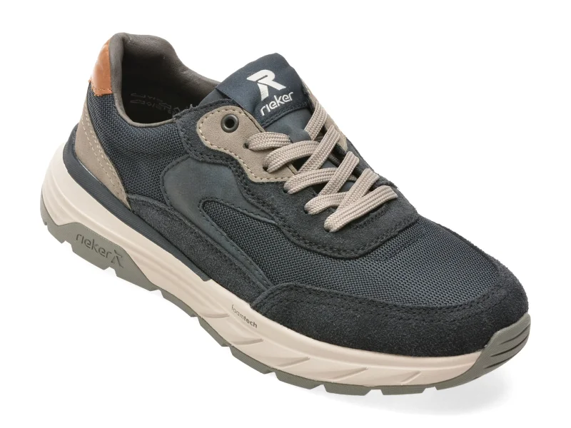 Pantofi sport RIEKER bleumarin, 6100, din material textil