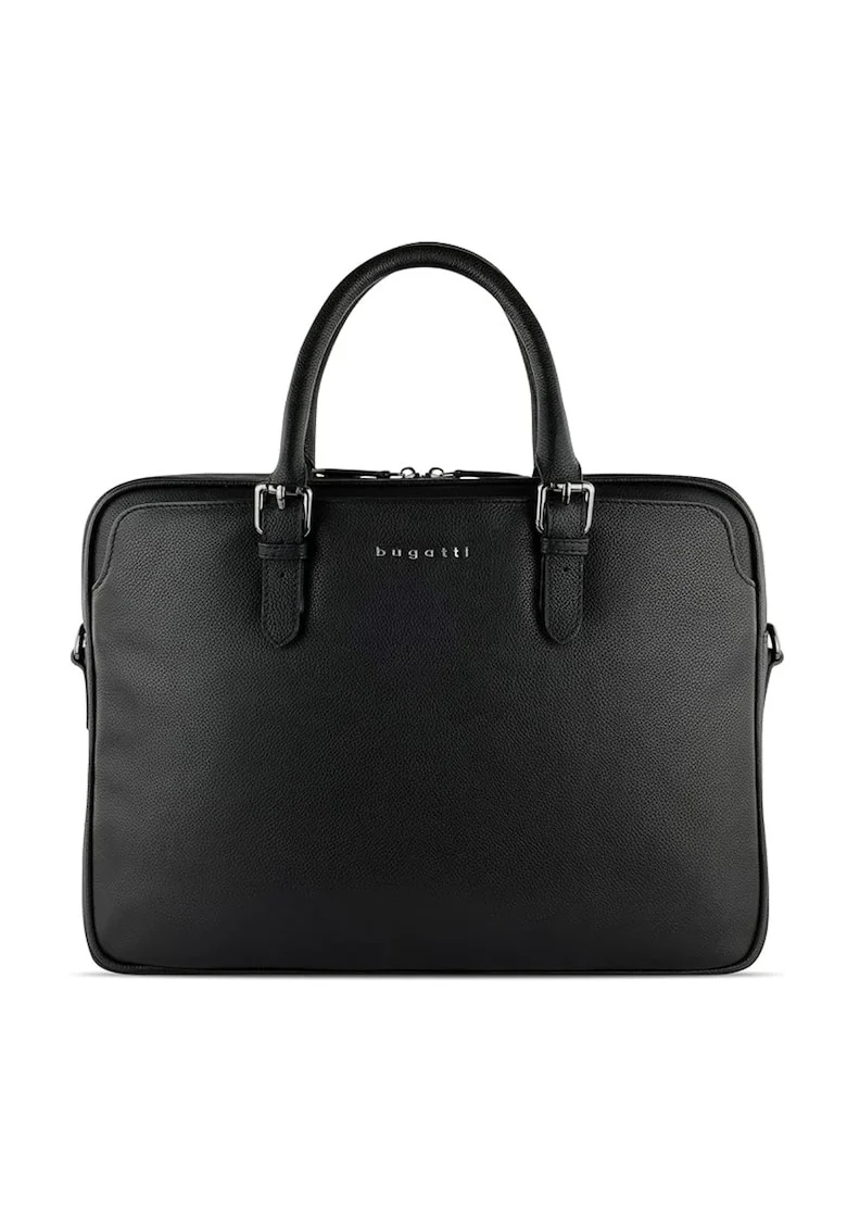Geanta business dama  Bella, piele naturala, 49480701, Negru