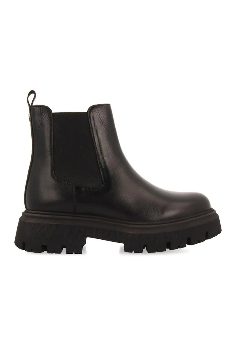 Ghete Chelsea de piele cu aspect masiv Hetland