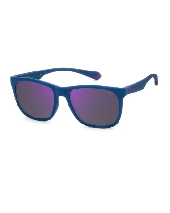 Ochelari de soare unisex, cu lentile polarizate, Albastru deschis
