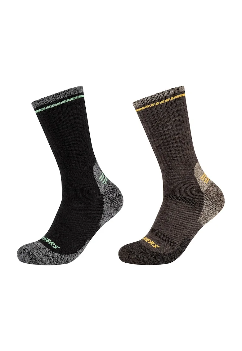 Sosete,  2PPK Men Trail Wool Socks SK41104-8997, Negru,