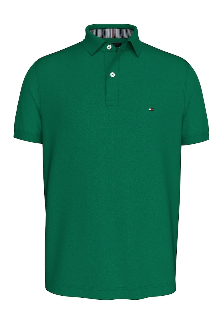 Tricou polo din amestec de bumbac organic