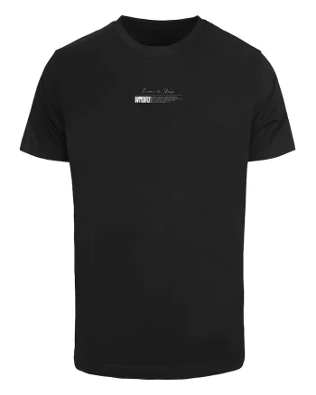 Tricou cu imprimeu fluture, Negru