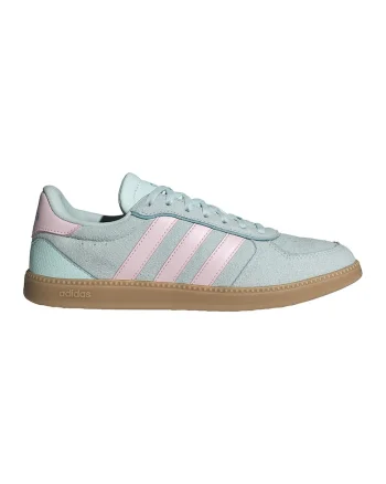 Pantofi sport Breaknet Sleek cu logo, Albastru glaciar/Roz pal