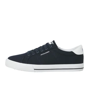 Pantofi sport low-cut din material textil, Bleumarin