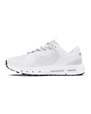 Pantofi sport Summit Trek cu insertii de piele, Alb
