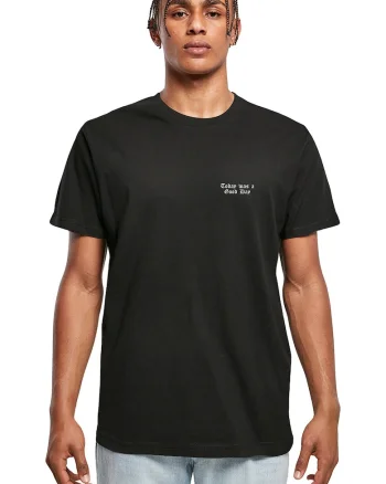 Tricou cu imprimeu grafic, Negru