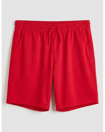 Pantaloni scurti de trening, Rosu