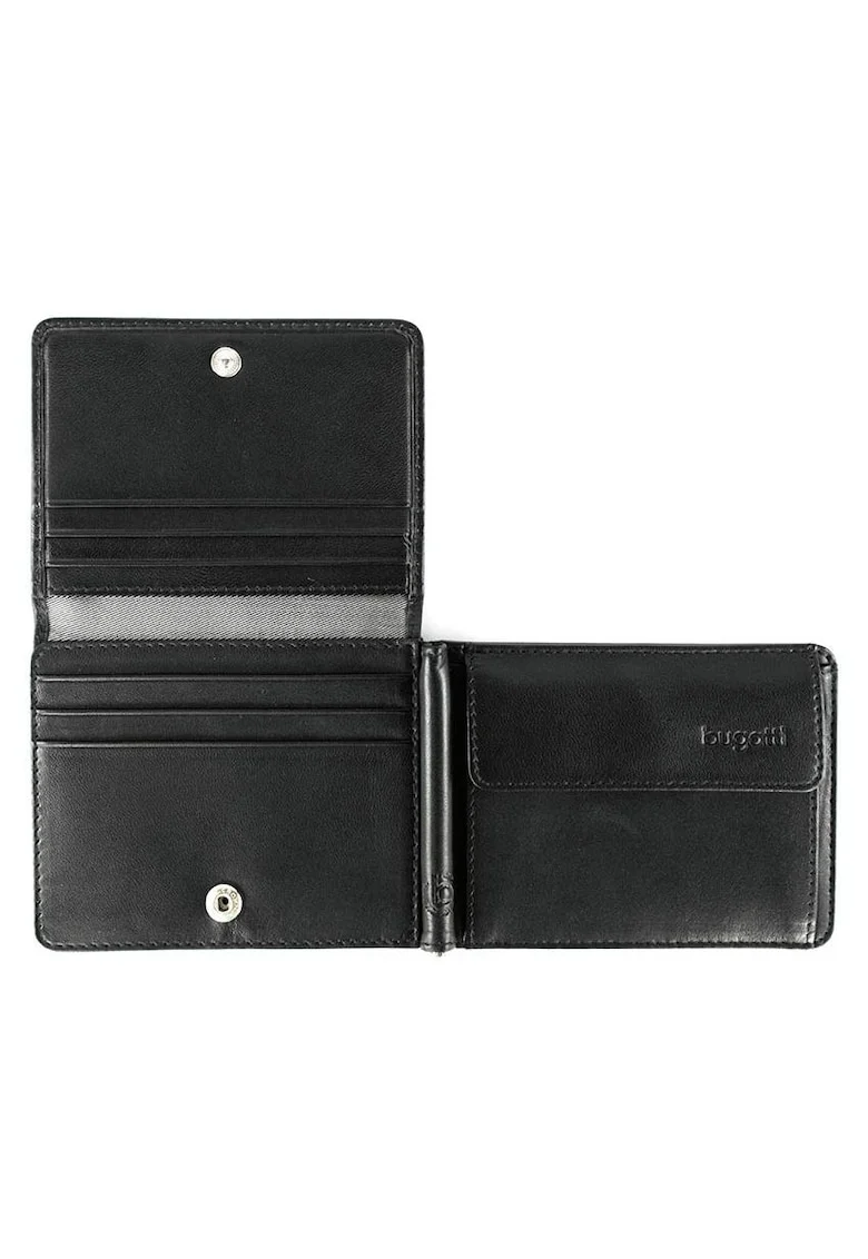 Portofel  Primo, piele neagra, Negru