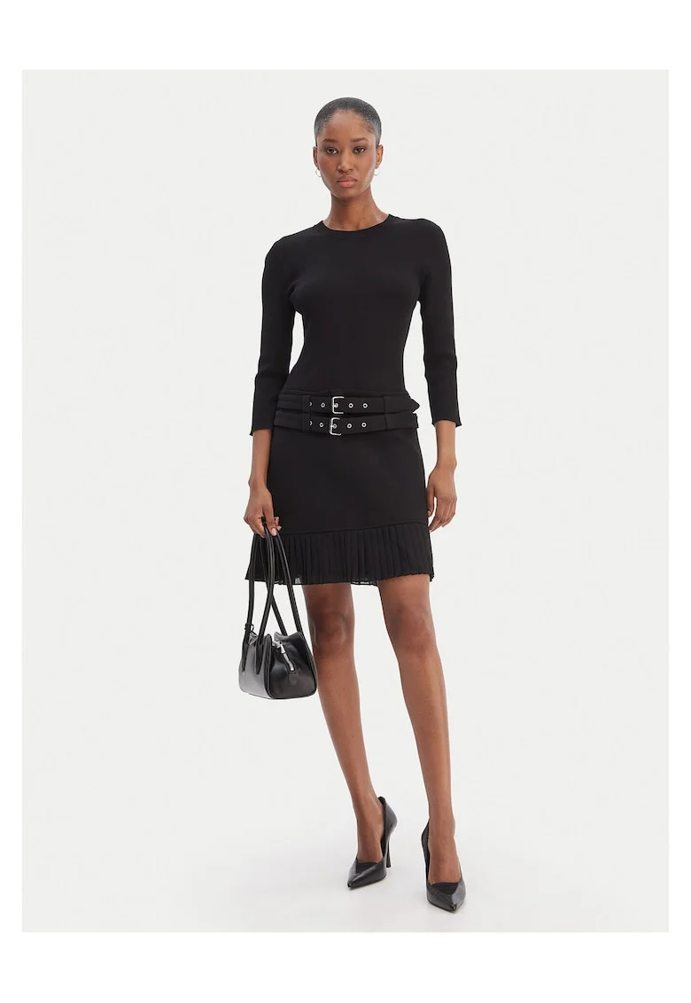 Rochie tricotata, Negru