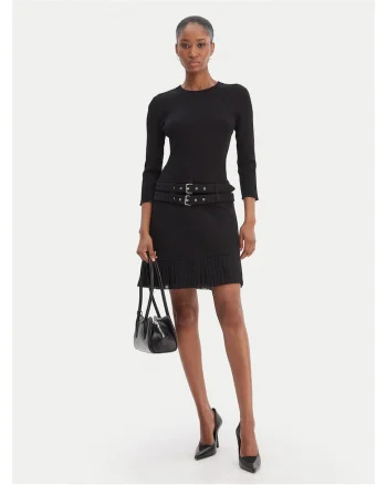 Rochie tricotata, Negru