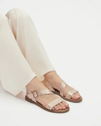 Sandale dama,  48754, Auriu