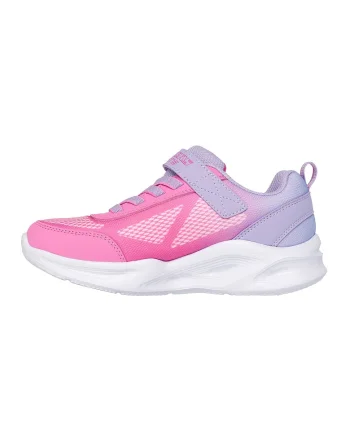 Pantofi sport S-Lights Sola Glow LED, Albastru lavanda/Roz