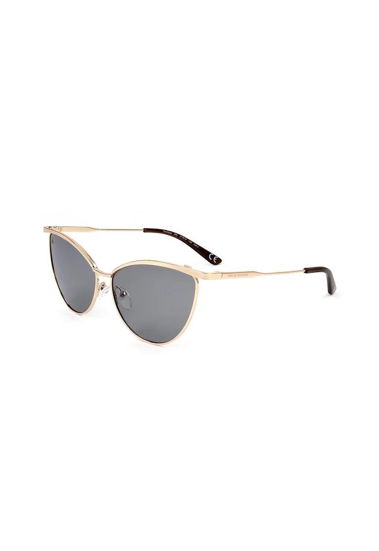Ochelari de soare cat-eye Muse, Auriu