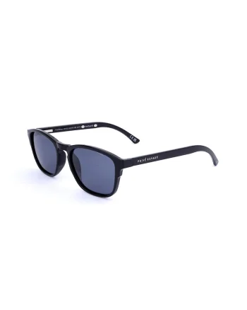 Ochelari de soare unisex dreptunghiulari Nelson, Negru