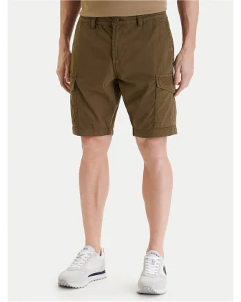 Pantaloni scurti Barbati,  Bumbac - 659875, Kaki