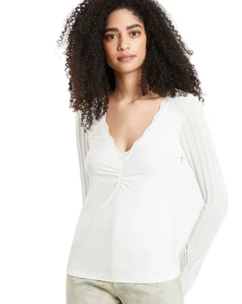 Bluza cu decolteu in V Nadja,
