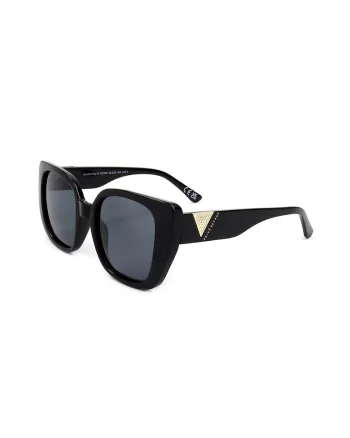 Ochelari de soare butterfly cu lentile polarizate, Negru
