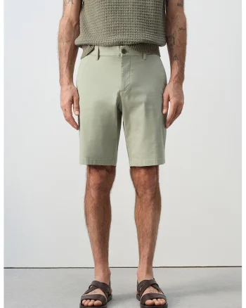 Pantaloni scurti Chino, Verde pal
