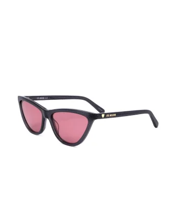 Ochelari de soare cat-eye cu aspect stralucitor