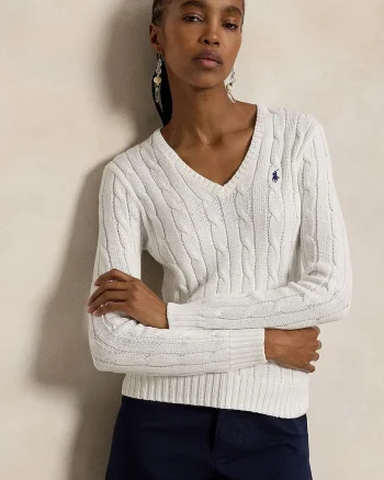Polo Ralph Lauren pulover de damă din bumbac