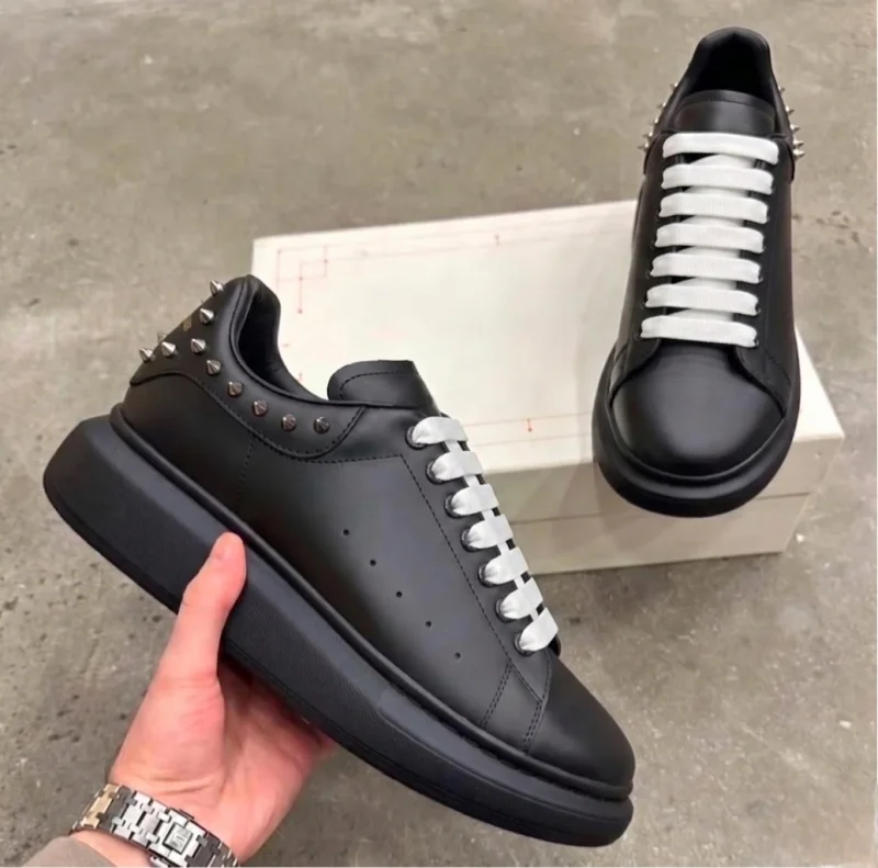 Adidasi barbati casual amq  negri 6626 N17-3