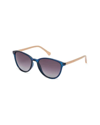 Ochelari de soare cu lentile in degrade, Roz/Albastru