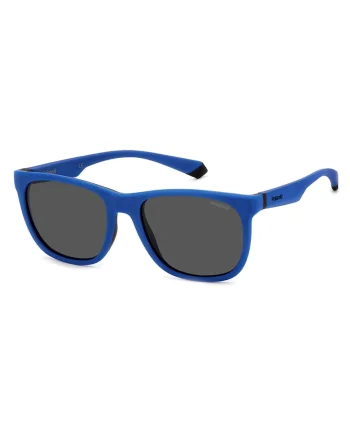 Ochelari de soare unisex, cu lentile polarizate, Albastru