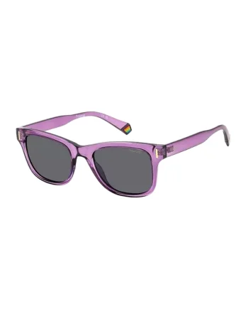 Ochelari de soare unisex cu lentile polarizate, Violet