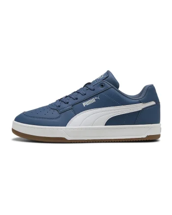 Pantofi sport Caven 2.0 de piele ecologica, Alb/Albastru prafuit