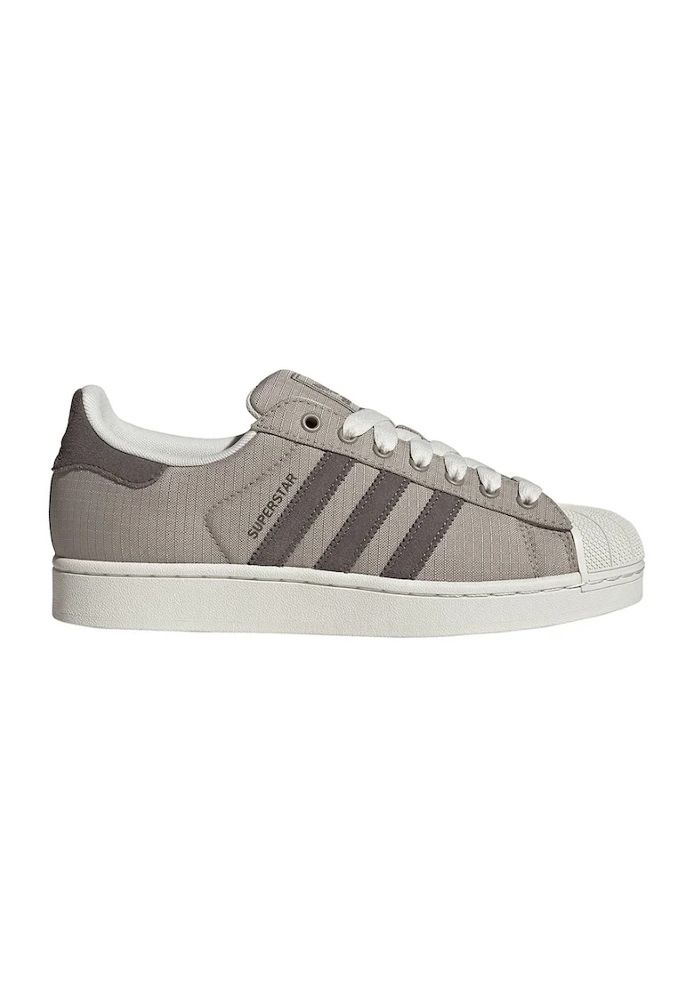 Pantofi sport Superstar II de piele intoarsa, Maro taupe deschis