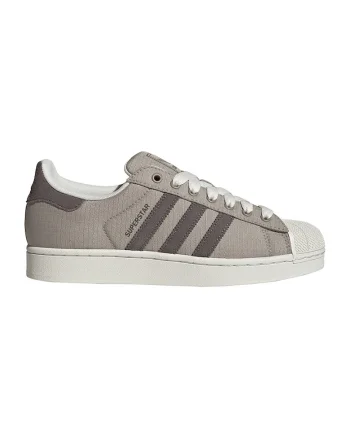 Pantofi sport Superstar II de piele intoarsa, Maro taupe deschis