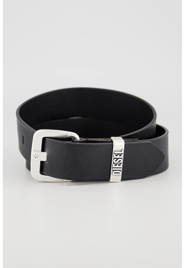 Curea din piele Star III, Negru