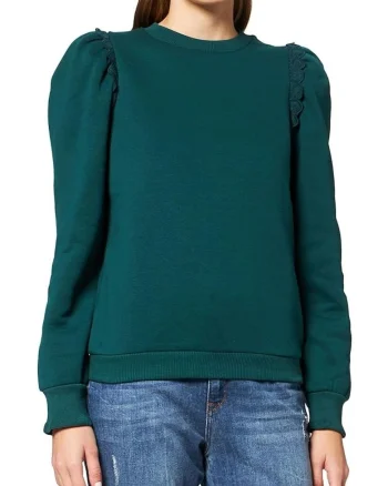 Bluza sport cu maneci bufante,