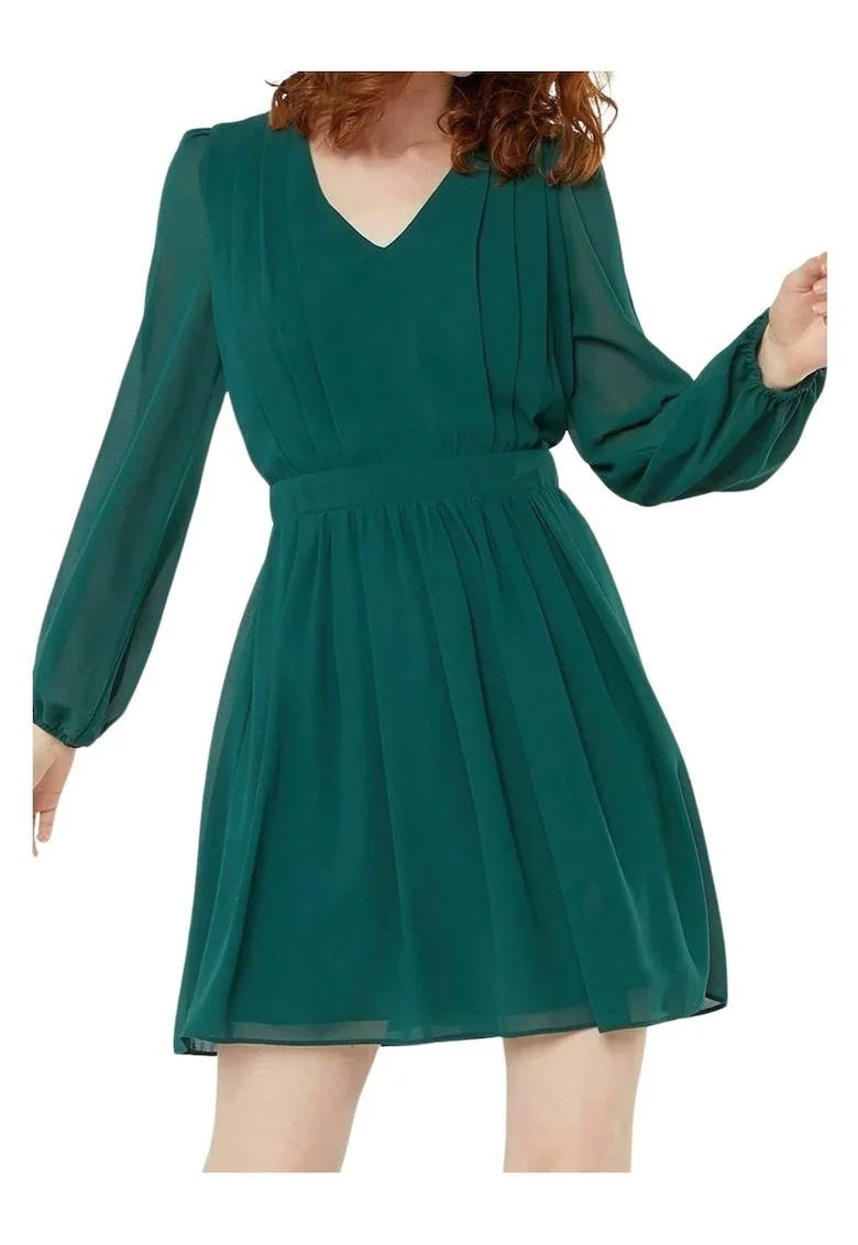 Rochie uni evazata,