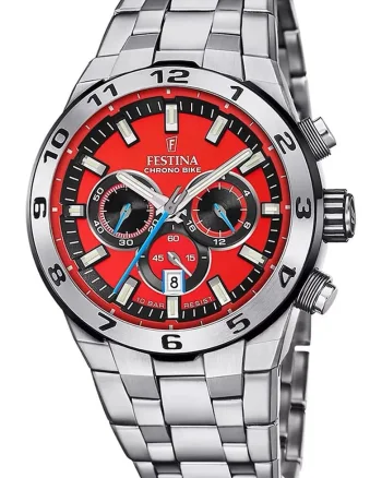 Ceas barbatesc  F20670/5 Quartz Argintiu