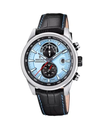 Ceas barbatesc  F20695/2 Quartz Argintiu