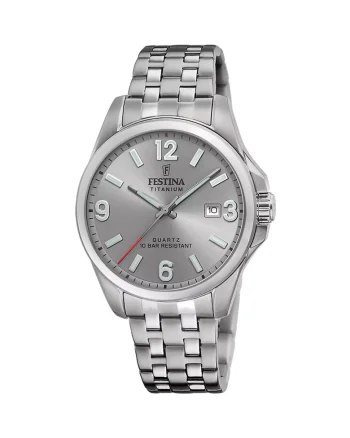 Ceas barbatesc  F20696/2 Quartz Gri