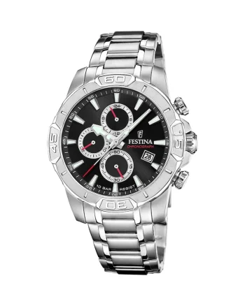 Ceas barbatesc  F20704/6 Quartz Argintiu