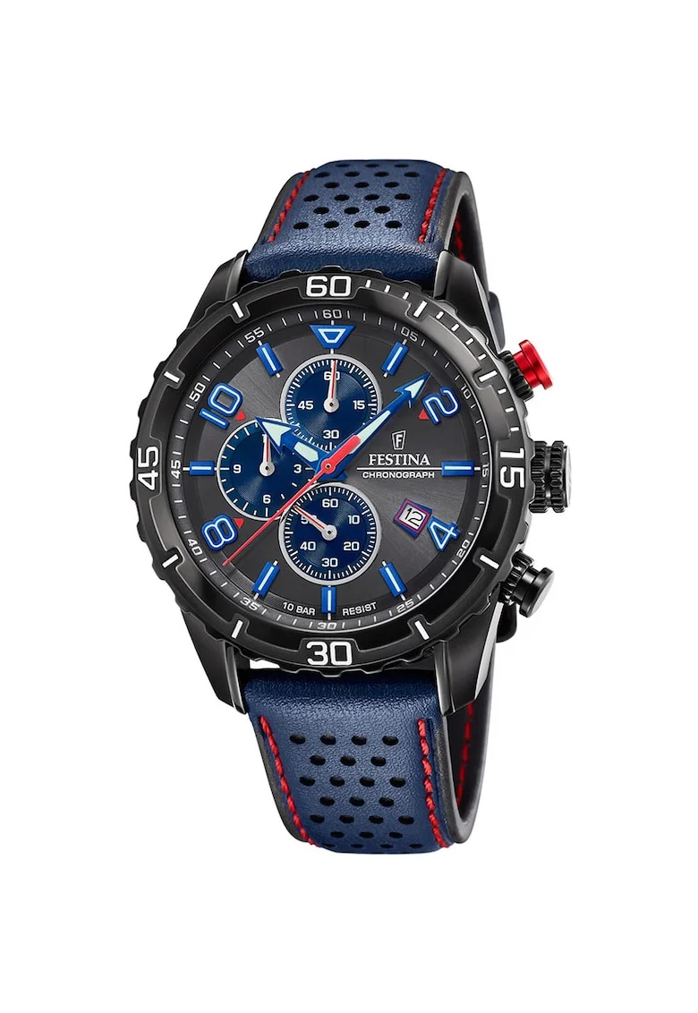 Ceas barbati  Sport F20519/3 Cronograf, Albastru