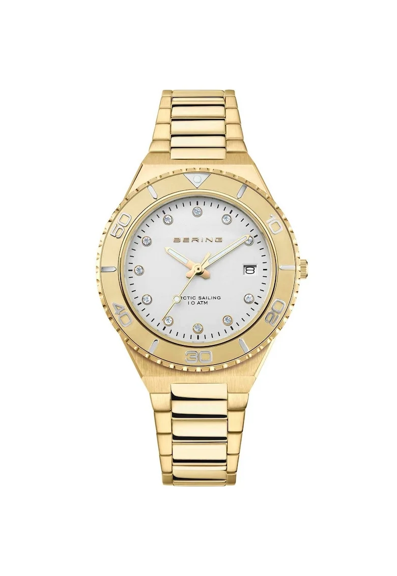 Ceas de dama  Quartz, 36mm, 10ATM - 48679, Auriu