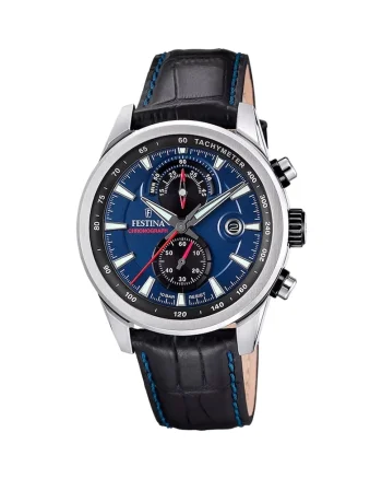 Ceas barbatesc  F20695/5 Quartz Argintiu