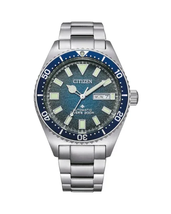 Ceas barbatesc  NY0129-58L, Automatic, 41mm, 20ATM, Albastru