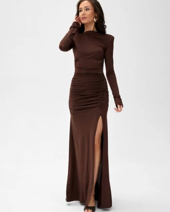 Rochie maxi cu spatele gol Veloria, Maro