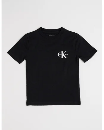 Tricou din bumbac organic cu logo, Negru